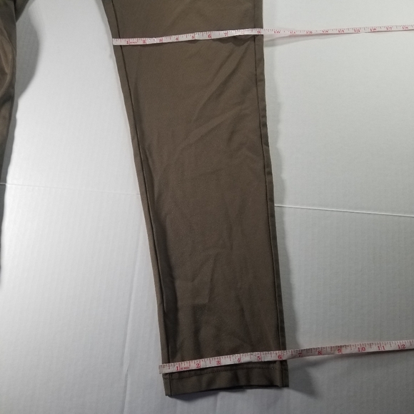 BYLT Everyday 2.0 Pants Men's Large 33 Green Chino Performance Golf Stretch 30" - Picture 11 of 11